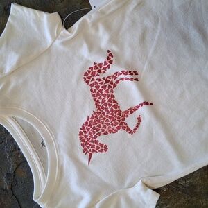 Cream Unicorn Kids Shirt
